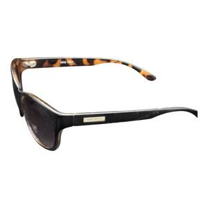 Nine West‎ Tortoiseshell Womens Sunglasses Plastic Dark Lenses Oval